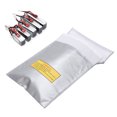 thumbnail image 4 of Lipo Battery Bag, Easy To Carry High Reliability Convenient To Use Lipo Explosion Proof Bag Long Service Life  for Workshop Black,Red,Silver, 4 of 7
