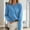 Sky Blue, variant on Women's Cardigan Sweater Classic Crew Neck Button Collar Knit Front Open Long Open Cardigans for Women Womens Lightweight Summer Cardigans Sweater Formal Womens Kimono Cardigan Long Sleeve
