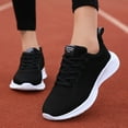 thumbnail image 2 of NOKIO Women'S Comfortable Athletic Shoes Women'S Running Shoes Ladies' Leisure Sports Sneakers Women's Lace Up Shoes Outdoor Mesh Shoes Runing Fashion Sports Breathable Sneakers, 2 of 9