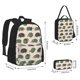 thumbnail image 2 of Fotbe Cute Armadillo Set Escolar 3 en 1 para Niños - Mochila Duradera con Lonchera Aislante y Estuche para Lápices - Mochila Escolar para Niños y Niñas, 2 of 7