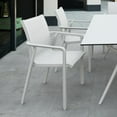 thumbnail image 5 of Compamia Pacific Sling Arm Chair in White, 5 of 12