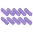 thumbnail image 1 of Unique Bargains 10 Pcs Comfortable Rectangle Nail Buffers for DIY Purple, 1 of 6
