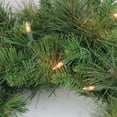 thumbnail image 3 of 60" Pre-Lit Canyon Pine Artificial Christmas Wreath - Clear Lights, 3 of 7