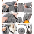 thumbnail image 3 of Dog Backpack With Adjustable Transport Bag Max 12kg, 3 of 3