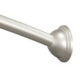 thumbnail image 1 of Moen DN2160BN Collection Inspirations Tringle de Douche Courbée, Nickel Brossé, 1 of 1