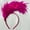 Hot Pink, variant on TYGHBN Feather Headband for Parties Festivals Stage Performances and Celebrations Stylish Hair Accessory for Women and Girls Headband Girl Basketball Headband Sweat Bands Knotted Headband Women