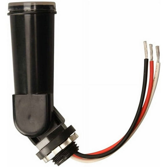 Woods Black Photoelectric Light Control 1 pk - Case Of: 1; Each Pack Qty: 1