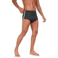 thumbnail image 3 of Adoretex Men's Polymesh Training Drag Suit Swimwear (MT002) - Black/white - 38, 3 of 6