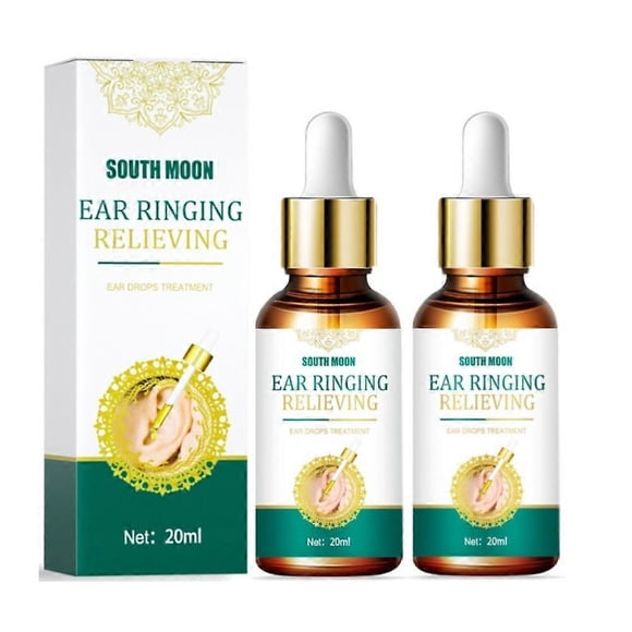 2PCS NEW Tinnitus Ear Drops 20ml - Gentle Relief For Ear Ringing, Otitis Care & Health Discharge