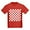 Red, variant on CafePress - Checkerboard Kids Dark T Shirt - Dark T-Shirt Kids XS-XL
