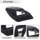 thumbnail image 4 of Tapa de cubierta del pulverizador del faro del lado derecho del parachoques Unique Bargains para Cadillac CTS 2008-2014, cubierta del pulverizador del parachoques No.25793666 sin pintar 1 Pcs, 4 of 7