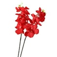 thumbnail image 2 of Artificial Phalaenopsis Flower Simulation Flower Bouquet For Home Decoration(Red), 2 of 2