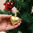 thumbnail image 3 of KCEHTA 12 Pcs Valentine's Day Heart Shaped Ornaments, Valentines Day Heart Decorations, Heart Ornaments for Christmas Tree, Wedding Anniversary Party Valentine's Day Hanging Decorations, 3 of 7