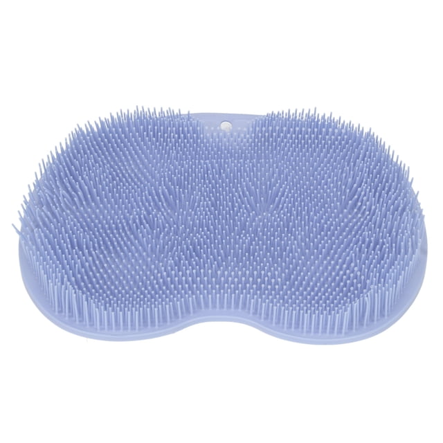 Body Scrubber, Shower Brush TPR Humanized Hanging Hole Massage Function Non Slip Multifunctional With Suction Cup For Bathroom Blue,Green