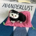 thumbnail image 1 of 1Pcs Realistic Kitten Cat Simulation Stuffed Living Animal Plush Toy For Kids, 1 of 2