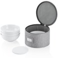 thumbnail image 1 of Estuche de almacenamiento de China STOZU para tazones o platos de postre, 1 of 7
