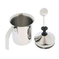 thumbnail image 3 of Manual Milk Frother Stainless Steel Gas Range Available - 400ml, 3 of 8