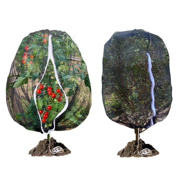 Red para Árboles Frutales RIFNY 178x119 cm con Cierre y Cordón Ajustable 2 Piezas