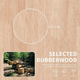 thumbnail image 5 of 4 Pack Wood Carved Applique Onlay Square Carving Decal Unpainted Flower Door Cabinet Furniture Decoration 3.94X3.94Inch, 5 of 5