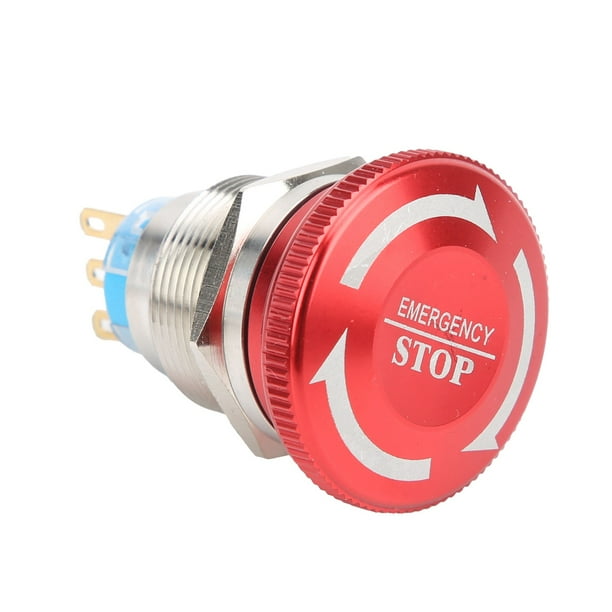 Emergency Push Button Switch, Mushroom Head Switch Sophisticated Design