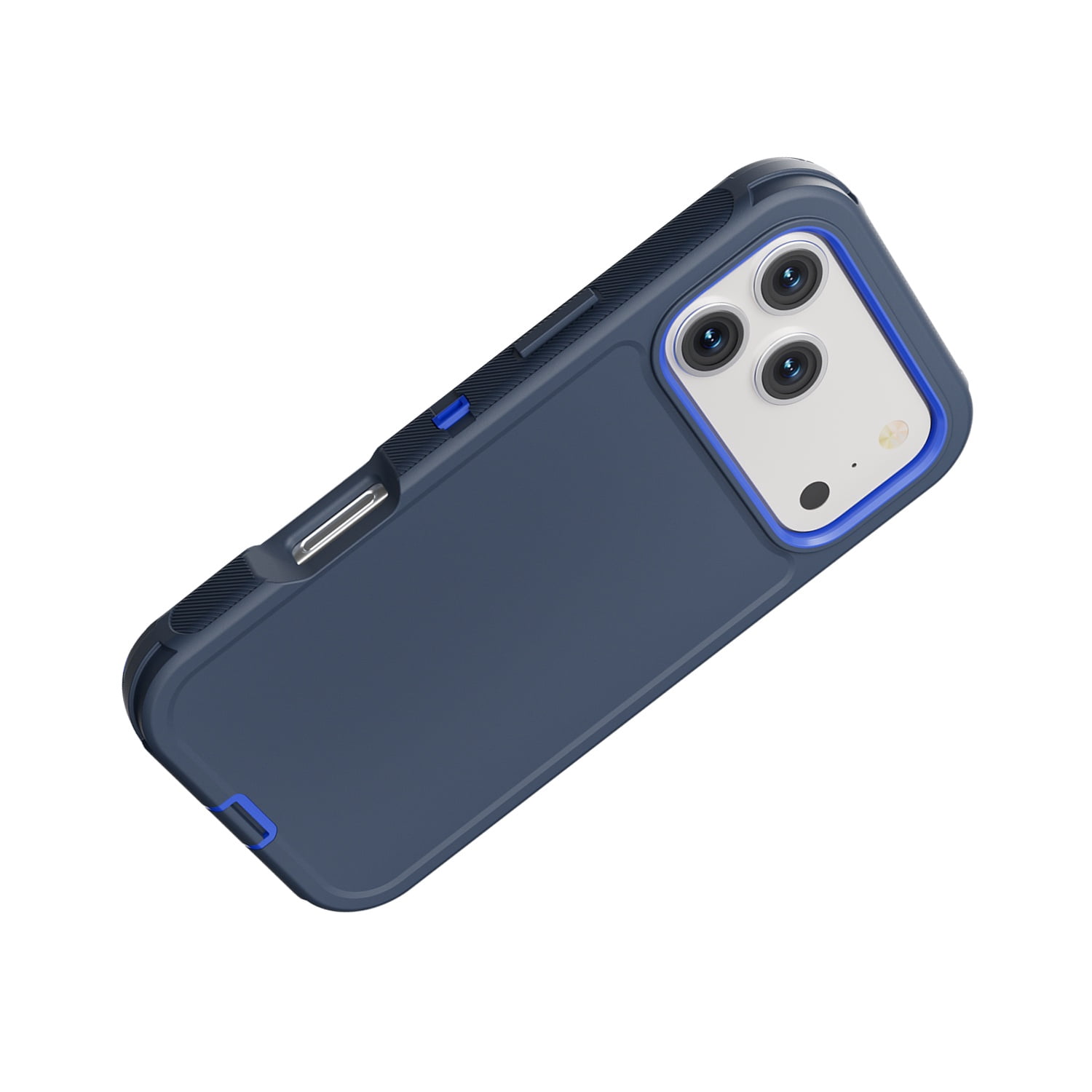 DualPro Defense Case Built for iPhone 17 Pro Max - Dark Blue & Blue