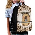 thumbnail image 3 of Uourmeti Large Capacity School Backpack for Outdoor Travel, 17 Inch Multiple Pockets Student Bookbag, Bandana Capybara, 3 of 6