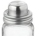 thumbnail image 2 of Starfrit 092977-006-0CDU Cocktail Shaker Lid and Pourer for Mason Jars, Stainless Steel, 2 of 5