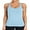 Aque, variant on Women's Ribbed Camisole Workout Tank Tops with Built in Bra Basic Undershirt
