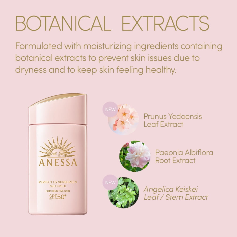 Shiseido Anessa Perfect UV Mild Milk For Sensitive Skin