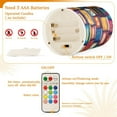 thumbnail image 5 of Yayeee Flameless Candles with Remote Flickering Battery Operated Multi Color Changing, Blue Jam, 5 of 7