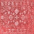 thumbnail image 1 of Ahgly Company Indoor Square Persian Red Bohemian Area Rugs, 8' Square, 1 of 4