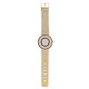 thumbnail image 1 of Reloj de pulsera analógico de cuarzo con banda de aleación redonda y esfera de diamantes de imitación (dorado), 1 of 5