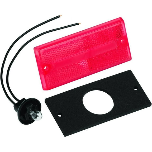 Bargman 34-68-510 #68 Series Red Clearance/Side Marker Light