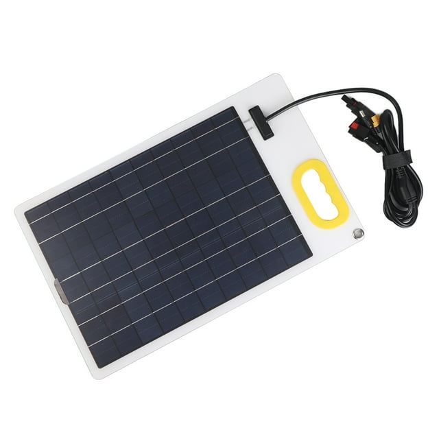 Cargador solar de 50w interfaz multifuncional panel solar monocristalino cargador de panel solar portátil para viajes al aire libre