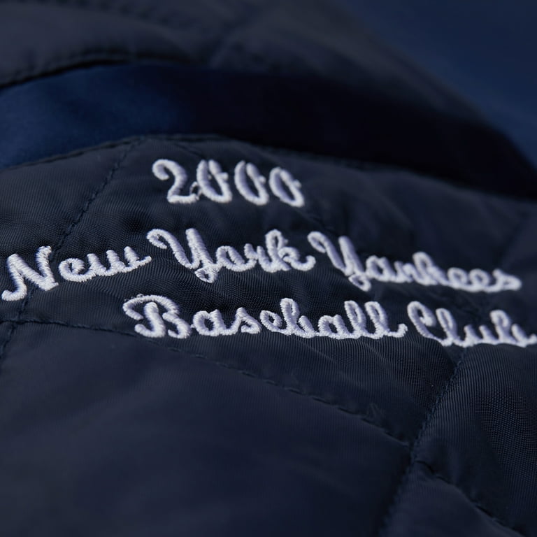 Men's Mitchell & Ness Navy New York Yankees 2000 World Series Full