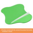 thumbnail image 4 of Unique Bargains 4pcs Acrylic Irregular Coaster, Creative Coaster Mug Pad Coffee Cup Coaster, Green (7x6 Inch), 4 of 6