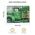 thumbnail image 2 of COMIO  Truckload Of Luck St Patrick's Day Farmhouse Canvas Wall Art, Design, 2 of 5