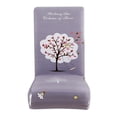 thumbnail image 2 of Ludlz Chair Cover Nice-looking High Elastic Multi Styles Clear Printing Seat Slipcover Household Supplies, 2 of 8