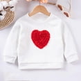 thumbnail image 4 of Kovlvoll Newborn Baby Girls Clothes Tops Cotton Long Sleeve Crewneck Cute Printing Casual Infant Fall T-Shirts, 4 of 7