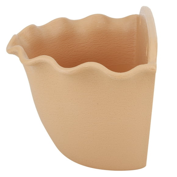 Ccdes Wall Plant Pot,Wall Mounted Plastic Large Hanging Plant Pot Flower Pot Balcony Storage Garden Basket Decoration,Large Plant Pot