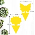 thumbnail image 6 of JHdrYfe 36 Pack Fruit Fly Traps for Indoors,Gnat Traps for House Indoor,Sticky Traps for Mosquito and Flying Insects,Bug Pest Insect Catcher for Houseplant, 6 of 9