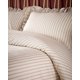thumbnail image 4 of Juego de cama de algodón con estampado de rayas - Beige, 4 of 4