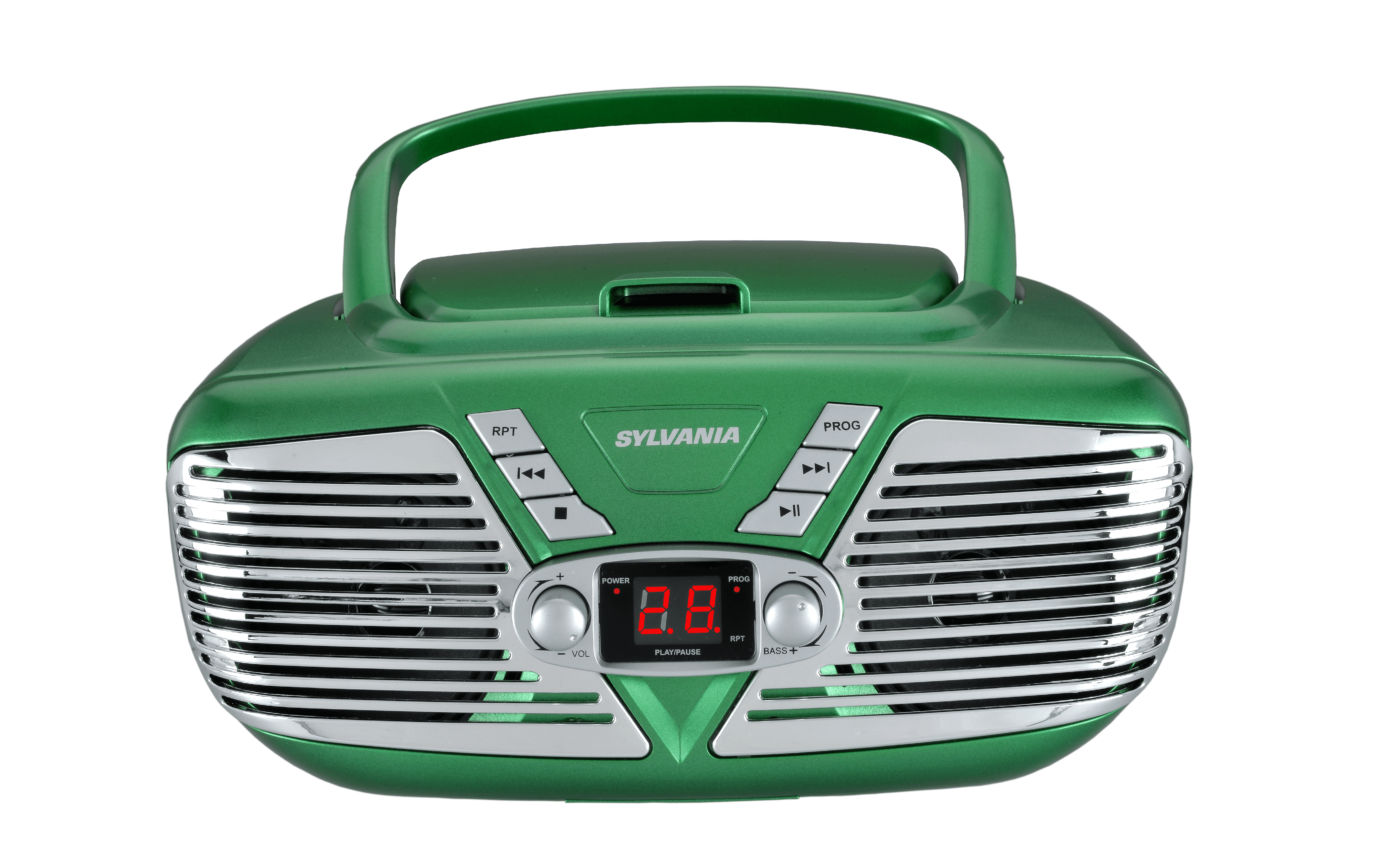 green boombox