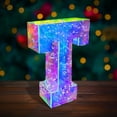 thumbnail image 1 of QIPOPIQ Marquee Letter Lights, Led Marquee Sign Light Up Letters Led Letters Lights 26 Alphabet, Prismatic Iridescent Letters Led Lights Plastic Letters Sign For Home Party Christmas Decor, 1 of 9