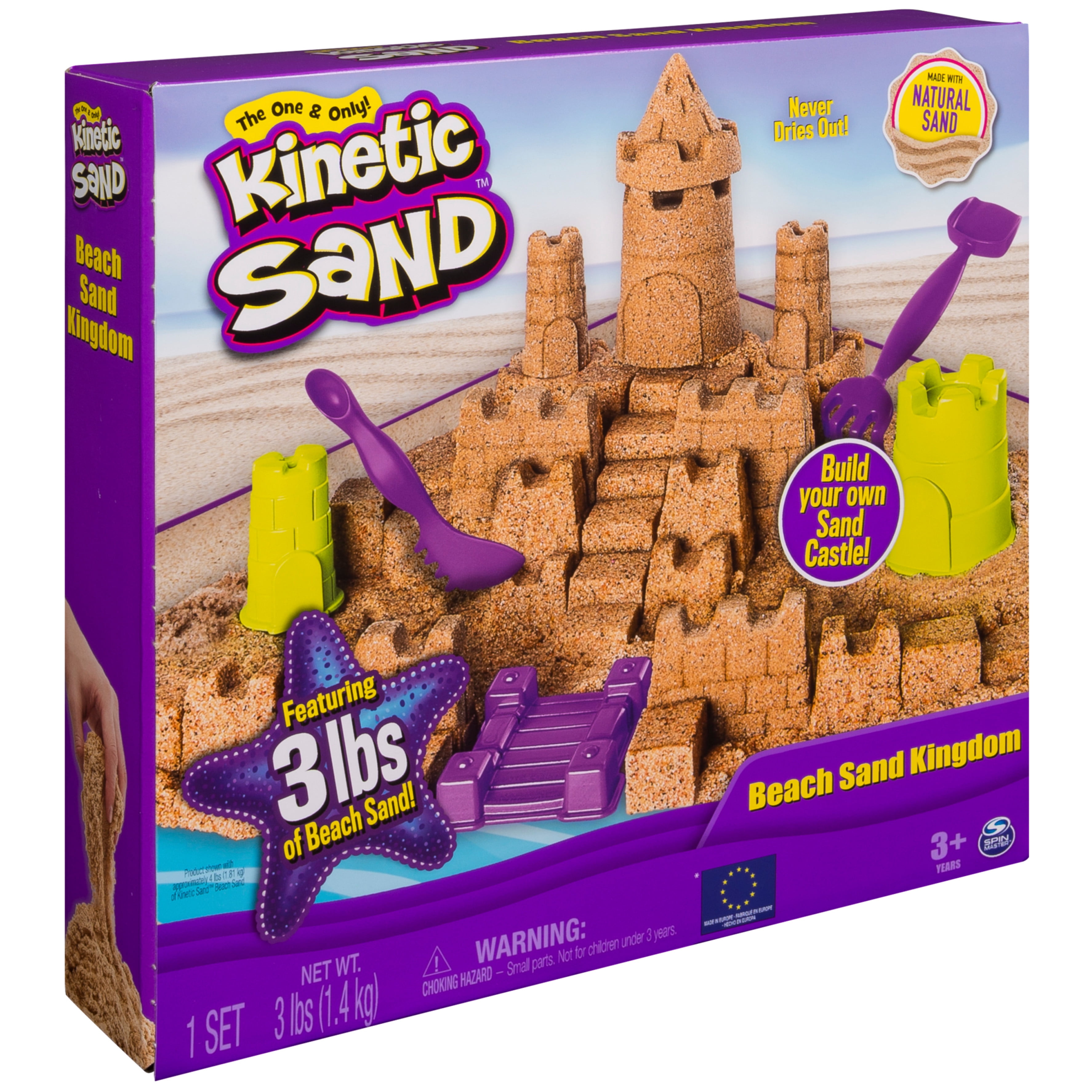 Kinetic Sand Recharge Sable Coloré et Fluo