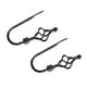 thumbnail image 2 of Matsuzay Barra de cortina de moda de Metal para tratamiento de ventanas elegante, ganchos para cortina, accesorios Tratamientos de ventanas estilo 7, 2 of 6