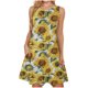 thumbnail image 1 of Mujeres verano casual sin mangas cuello redondo gradiente impreso bolsillo manga vestidos vestido suelto OAVQHLG3B Store lin121212, 1 of 5
