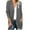 Dark Gray, variant on qolati Women’s Open Front Cardigan Casual Long Sleeve Cable Knit Cardigans Outwear Lightweight Trendy Solid Color Oversized Sweater Jackets