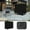 Black, variant on Firewood Log Rack Cover, Bigger Air Vents,(48" L x 24" W x 42.1" H, Black) Wood Waterproof Cover, Indoor/Outdoor, 600D Oxford Cloth (Firewood Cover Only, Without Brackets