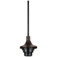 thumbnail image 2 of Sunlite 07095-SU Vintage Hanging Pendant Fixture 72 Inch Braided Cord Bronze, 2 of 3